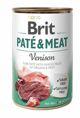 Brit Paté and Meat Dog з олениною 400 g