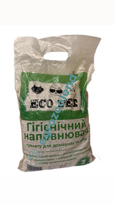 Наповнювач дерев’яний Eco pet 3кг СВІТЛИЙ 