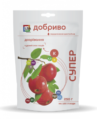 Дозрівання. Супер Добриво водорозчинне кристалічне 250г