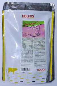 Премікс Дольфос (DOLFOS) C для свиней(поросят) 2кг 