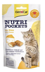 GimCat Nutri Pockets ласощі з сиром і таурином