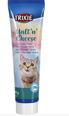 Паста для кішок Malt'n'Cheese Anti-Hairball Trixie з солодом, сиром та біотином 100гр