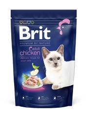 Brit Premium by Nature Cat Adult Chicken  (для дорослих котів з куркою)