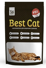 Наповнювач для котячого туалету Best Cat White силікагелевий вбирний 1.35 кг (3.6 л) (SGL002)