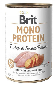 Brit Mono Protein Dog з індичкою та бататом 400 g