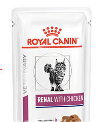 Royal Canin Renal Feline Chicken Pouches