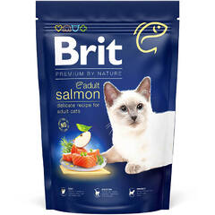 Brit Premium by Nature Cat Adult Salmon  (лосось)