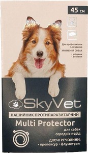 Нашийник SkyVet (Скайвет) Multi Protector від бліх та кліщів для собак