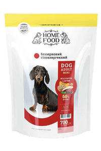  Home Food Dog Adult Mini «М'ясо качки з нутом»