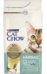 Purina Cat Chow Hairball проти утворення волосяних кульок, з куркою 1.5 кг