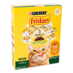 Сухий корм Friskies Indoor 270г для котів