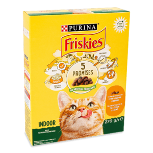 Сухий корм Friskies Indoor 270г для котів