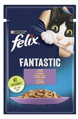 Purina Felix Fantastiс з ягням у желе 85 г