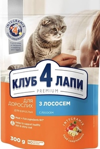 Club 4 Paws (Клуб 4 Лапи) Преміум. З Лососем