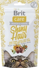 Ласощі для котів Brit Care Shiny Hair з лососем 50 г