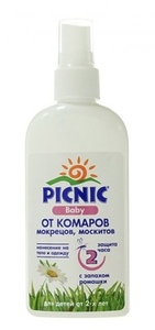 Спрей від комарів Picnic Baby 0404 дитячий, 100 мл