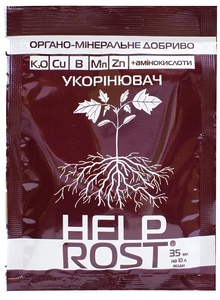 Органо-мінеральне добриво Укорінювач Хелпрост 35 мл, Жива Земля