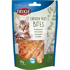 Ласощі Trixie Premio Chicken Filet Bites для котів, куряче філе, 50 г