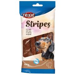 Ласощі Trixie Stripes Light для собак, ягня, 100 г