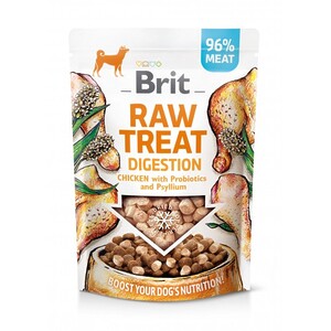 Ласощі для собак Brit Raw Treat freeze-dried Digestion для травлення, курка, 40 г