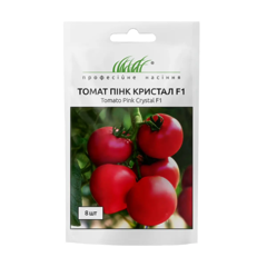 Томат Пінк Кристал F1, Індетермінантний (Високорослий) 8 шт Професійне Насіння 