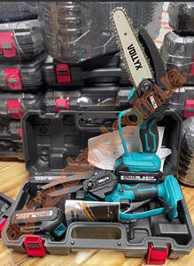 Міні пила акумуляторна 6-дюймова з 2 батареями