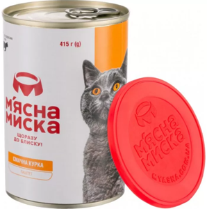 М'ясна миска, Паштет для дорослих котів, 415 г 