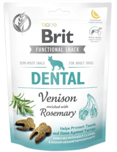 Ласощі для собак Brit Functional Snack Dental 150 г (для зубів)