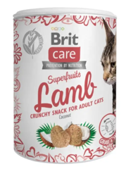 Ласощі для котів Brit Care Superfruits Lamb 100 г - ягня