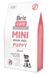 Сухий корм для цуценят та молодих собак мініатюрних порід Brit Care Mini GF Puppy Lamb 2 кг (ягня)