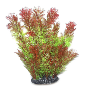 Штучна рослина для акваріума Aquatic Plants "Foxtail" червоно-зелена рясна 25 см  FA(25cm)083A