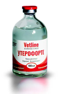 УТЕРОФОРТЕ для стимуляції статевої функції ВРХ 100 мл - Vetline