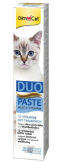 Ласощі паста для котів GimCat Duo Paste Multi-vitamin 12 vitamins 50 г - тунець