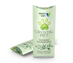 Парфуми для собак та котів West Vet Crystal Pet 5 мл - лісовий бриз