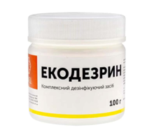 Комплексний дезінфікуючий засіб «Екодезрин» 100г