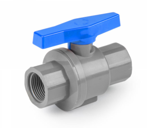 Кран кульовий рівнопрохідний, РВ 3/4", для труб ПВХ PN10, DSRA10V1SF34F34