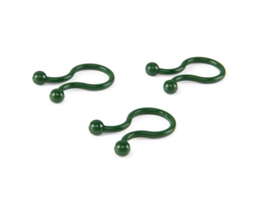 Затискачі, кліпси діаметром 13 мм., 50 шт., TWIST LOCK, TYK13GR/50