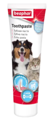 BEAPHAR TOOTHPASTE ЗУБНА ПАСТА ДЛЯ СОБАК І КІШОК ЗІ СМАКОМ ПЕЧІНКИ 100 Г 