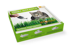 Трава для котів (з ґрунтом) 50г