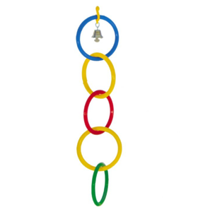 Олімпійка 5 кілець + дзвоник ЧП 005