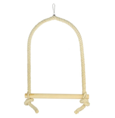 Гойдалка, бавовна + дерево (d-18мм, 30см) Д002/5