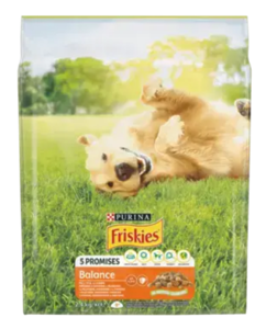 Friskies® Balance (Фріскіс Баланс) з куркою, яловичиною та овочами, сухий повнораціонний корм для дорослих собак