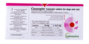 Клавасептін 62,5 мг 1табл.