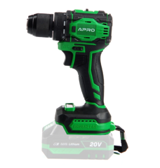 Дриль-шуруповерт безщітковий MS 20DB 20В, без АКБ, без ЗП *895039