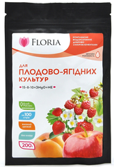 Добриво Floria Sol для плодово-ягідних культур водорозчинне