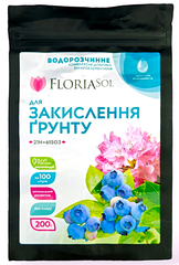 Добриво Floria Sol для закислення ґрунту водорозчинне